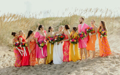 Caroline + Johnny | Featured in Outer Banks Weddings Magazine