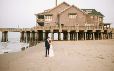 Courtney + Connor | Featured in Outer Banks Weddings Magazine